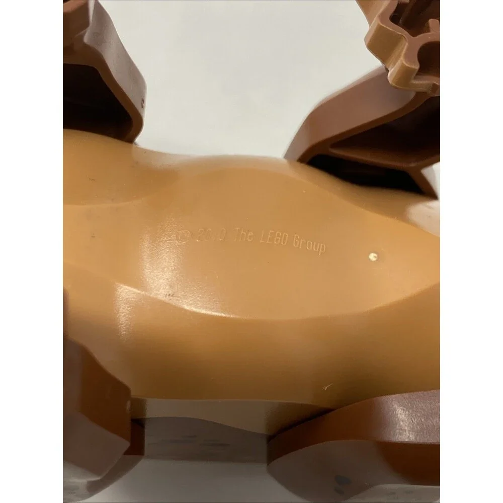 Lego Dinosaur Triceratops Minifigure Red Brown Jurassic World 76959 2010